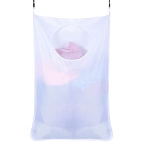 Cesto de Ropa Colgante de Tela con Gran Abertura y Ahorro de Espacio, Plegable para Guardar Ropa - Product Image 6
