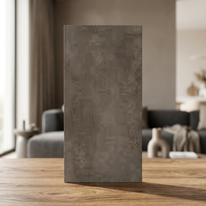 กระเบื้องปูพื้นและผนังลายวบิซาบิ ขนาด 600x1200 มม. รุ่น Capital Moka - Product Image 4