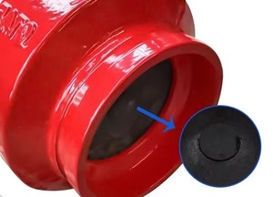 <span class=keywords><strong>Clapet</strong></span> <span class=keywords><strong>anti</strong></span>-<span class=keywords><strong>retour</strong></span> papillon rainuré en fonte ductile PN16 pour alarme incendie et protection <span class=keywords><strong>hydraulique</strong></span>, 6 pouces, ISO9001/CE - Product Image 2