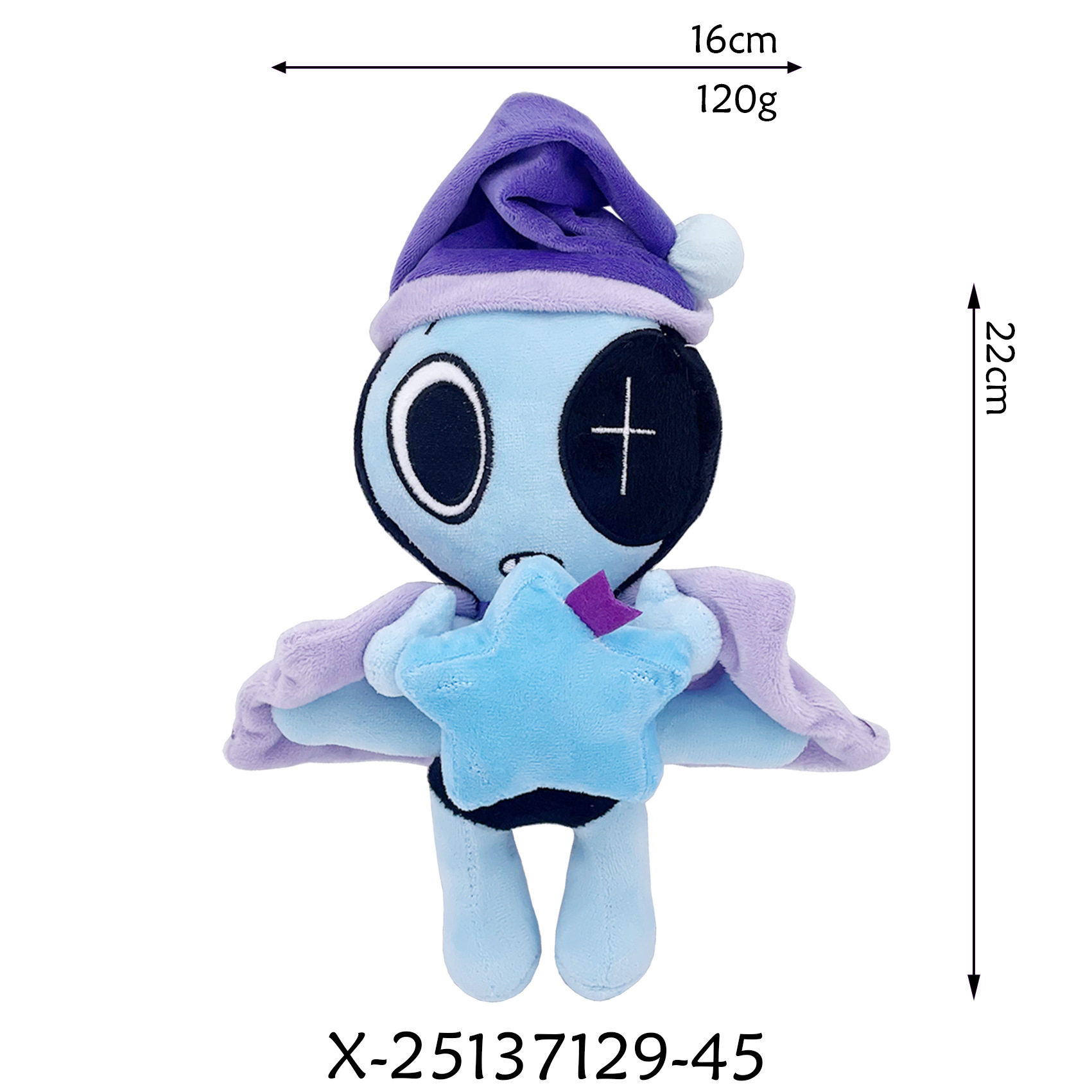Cloaked in purple-one-eyed