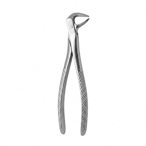 Pinzas ergonómicas manuales para extracción dental No. Instrumento Quirúrgico Reutilizable de Acero Inoxidable 75 con Recubrimiento de Cromo para Extracción Dental - Product Image 1