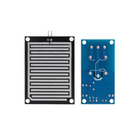 Module de relais de contrôle de capteur de pluie Raindrop 5V 12V, module de relais d'humidité, module de capteur de pluie à sensibilité réglable