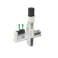 KNK KTH50-170mm Gantry XYZ Modul Linear Sekrup Bola Terintegrasi Anti Debu Presisi Tinggi Meja Geser 3 Axis Robot Kartesius