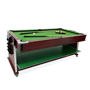 Nueva <span class=keywords><strong>mesa</strong></span> <span class=keywords><strong>de</strong></span> juego <span class=keywords><strong>multifuncional</strong></span> 4 en 1 <span class=keywords><strong>de</strong></span> Color marrón, <span class=keywords><strong>mesa</strong></span> <span class=keywords><strong>de</strong></span> <span class=keywords><strong>billar</strong></span> <span class=keywords><strong>de</strong></span> 7 pies con juego <span class=keywords><strong>de</strong></span> comedor <span class=keywords><strong>de</strong></span> hockey <span class=keywords><strong>de</strong></span> aire <span class=keywords><strong>de</strong></span> ping pong - Product Image 2