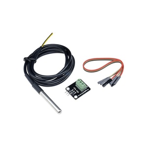 Waterproof DS18B20 Temperature Sensor Module <b>Kit</b> for Electronic Building Blocks - Ideal for Precise Temp Monitoring Projects - Product Image 3