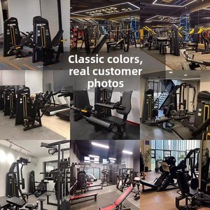 Equipo Esencial de Gimnasio, Máquina <span class=keywords><strong>Multifuncional</strong></span> 2 <span class=keywords><strong>en</strong></span> 1 para Bíceps y Tríceps, de Acero, para Entrenamiento de Fuerza, de Doble Función, para Uso Comercial - Product Image 4