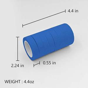 XINJIAN 25 rouleaux de <span class=keywords><strong>ruban</strong></span> de masquage en vrac à usage général <span class=keywords><strong>ruban</strong></span> de masquage peinture artisanat peintre artiste multi-usage école salle de classe fournitures - Product Image 6