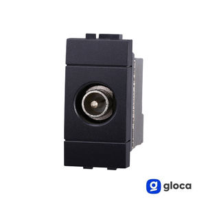 Connecteurs TV mâles Gloca de type F à montage sur panneau, lot de 2 pour la série Living - Product Image 3