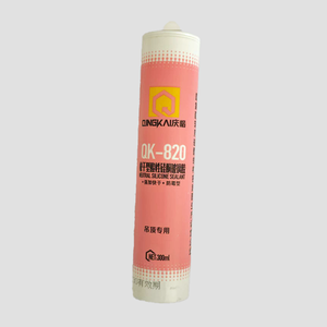 820 300ml Qingkai Bouw- en Verouderingsbestendige Azijnzuur Siliconenkit Gemaakt in China Zhejiang - Product Image 1