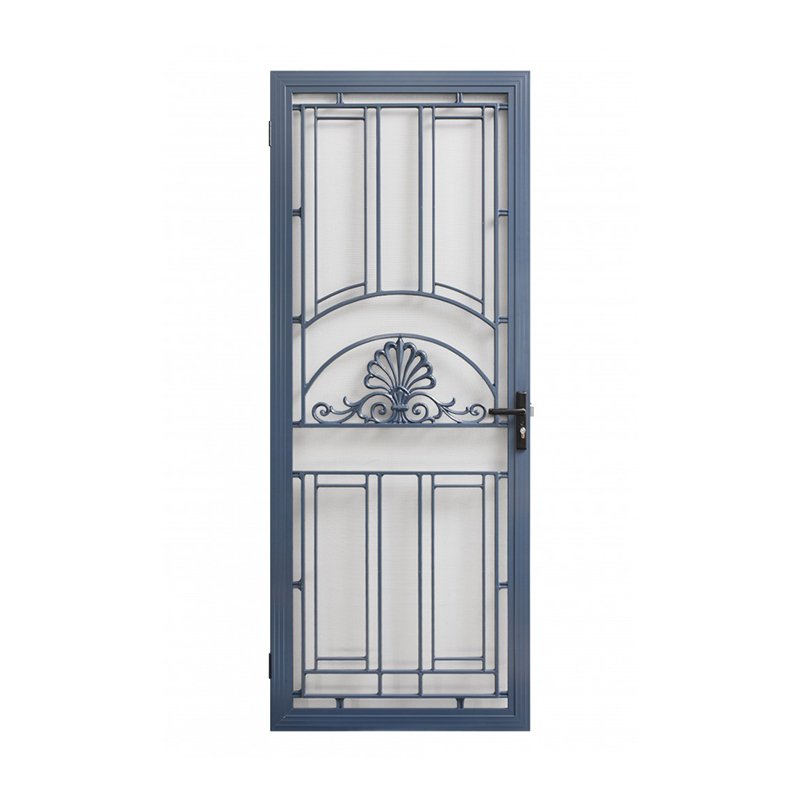 Sécurité chine porte en acier conception de gril catalogue fer porte en fer forgé porte de sécurité partout dans le monde