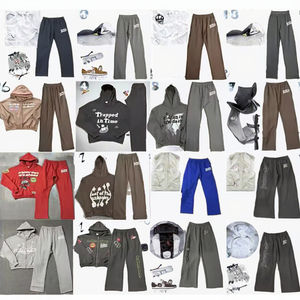 เสื้อฮู้ดดี้โอเวอร์ไซส์บุผ้าฝ้าย 100% สำหรับผู้ชาย น้ำหนักมาก พิมพ์ลายพัฟ ระบายอากาศได้ดี เป็นมิตรกับสิ่งแวดล้อม ลายตัวอักษรสำหรับฤดูใบไม้ร่วง - Product Image 3