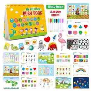 Juguete Sensorial para Autismo, Actividad Tranquila, Libro de Actividades Montessori para Niños de 3 Años en Adelante, Jardín de Infancia y Preescolar - Product Image 2