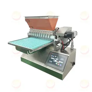 3d Vitamin Gummy Process Depositor Automatic 150 Kg/hr Toffee Lollipop Hard Candy Make Machine