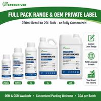 GREENRIVER Insecticide hautement efficace Imidaclopride Cyperméthrine 344 SE pour le contrôle des pucerons, des moucherons blancs, des thrips et des chenilles