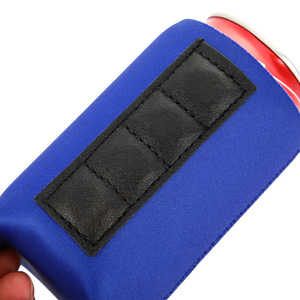 Enfriador de latas magnético de neopreno de 12 oz, funda plegable aislante para latas de cerveza y refrescos con imán para la puerta del refrigerador - Product Image 3