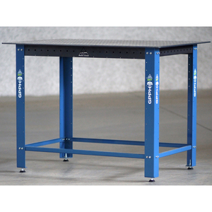 Banc de soudage DIY GPPH 1.2x0.8m, épaisseur 8mm, trous 16mm - Product Image 2