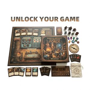 FUXI Magical Artifact Co-Creation Forge Table Game Educational Handmade Board Game with Full Color Printing for Family Fun - Product Image 2