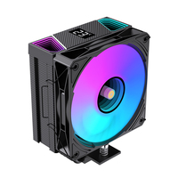 Refroidisseur d'air pour processeur Lovingcool en aluminium, 6 caloducs, 200W TDP, ventilateurs RGB PWM, haute performance, pour PC gaming, overclocking, boîtier d'ordinateur, 4 broches