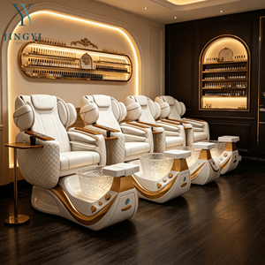 Fauteuil de pédicure et spa pour les pieds haut de gamme personnalisé avec massage, support de pédicure électrique, fournisseur OEM&ODM de fauteuils de luxe pour manucure et pédicure - Product Image 1