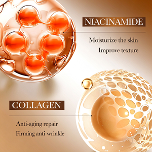 Collagen Facial Serum Mask OEM ODM Private Label Anti Aging Brightening Repair Moisturizer Nourishing Face Skin Care - Product Image 5