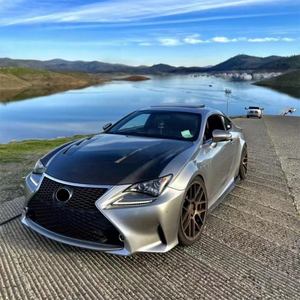 Copertura Motore in Fibra di Carbonio Perforata Adatta per l'Aggiornamento dei Modelli Lexus RC200T, RC300 e RC350 (14-17) - Product Image 4