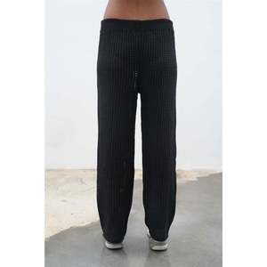 Conjunto de Cárdigan de Punto para Mujer Sobe, Manga Larga, Casual, Transpirable, Negro - Product Image 4