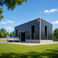 Bâtiments d'entrepôt préfabriqués en acier léger certifiés ISO9001 QDaolifeng Q235/Q355, garantie 3 ans