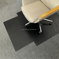 Tapis de chaise en PVC Super transparent, protecteur personnalisé pour sol en bois dur