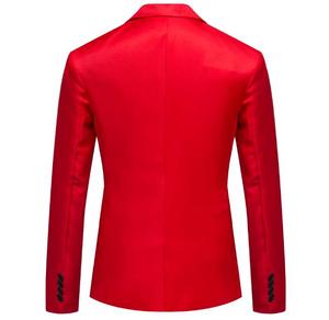 Giacca da <span class=keywords><strong>uomo</strong></span> Casual da <span class=keywords><strong>uomo</strong></span> di alta qualità 2025 nuovo <span class=keywords><strong>abito</strong></span> monopetto Slim-fit stile <span class=keywords><strong>giovanile</strong></span> <span class=keywords><strong>abito</strong></span> da sposa Casual - Product Image 4