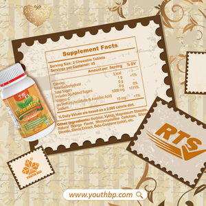Tabletas Masticables de Vitamina C 500mg, Alta Absorción, Ascorbato de Sodio 1000mg por Porción, Sin Azúcar, Apoyo Dietético Diario - Product Image 5