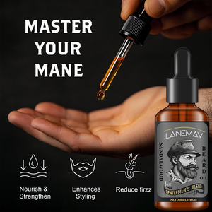 <span class=keywords><strong>Coffret</strong></span> d'huile à <span class=keywords><strong>barbe</strong></span> personnalisé Contenant de 2 oz <span class=keywords><strong>pour</strong></span> cultiver votre meilleur au monde Présentoir de luxe britannique hydratant parfumé en bois certifié - Product Image 5