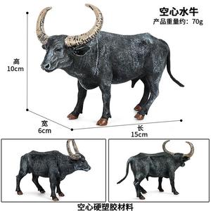Yxs Simula Animali Selvatici: Elefante, Tigre, Mucca, Capra, Rinoceronte, Cavallo, Ghepardo - Modellini in Plastica per Bambini - Product Image 4