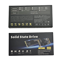 LEVOFAST Harga Terbaik M-SATA SSD 2TB Antarmuka Internal SATA 6Gb/s Kecepatan Baca 540-550MB/s Kecepatan Tulis 500-520MB/s untuk Desktop dan Laptop