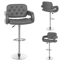 Chaises pivotantes de table de café en aluminium Durable de haute qualité canapé de bar en cuir commercial moderne pour une utilisation intérieure pour le mariage de bureau