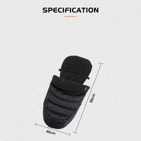 Poussette pour bébé à prix bas de fabricant chinois moderne, sac de couchage pour poussette, sac de couchage extérieur pour bébé, sac de couchage zippé pour poussette