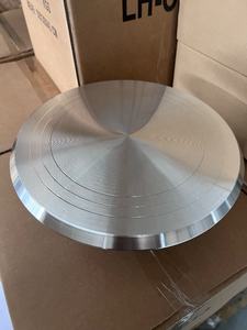 10-дюймовый Круглый Вращающийся поворотный стол для украшения торта на 360 градусов с подставкой для торта из алюминиевого сплава металлический материал - Product Image 3