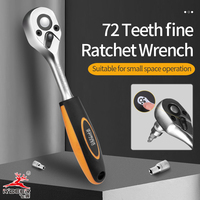 RDEER TOOLS Jeu de douilles métriques 6.3mm en acier au chrome vanadium de haute qualité, antirouille et antisalissure, 46 pièces