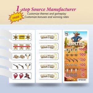 ตั๋วจับฉลากแบบฉีกง่าย ดีไซน์ OEM ฟรี พร้อมหมายเลขซีเรียลหลายชั้นป้องกันการโกง - Product Image 5