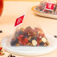Tisane aux fleurs et fruits séchés de Ginseng, Mûre, Goji rouge et Jujube rouge, unisexe, contre la fatigue et la faiblesse, conditionnée individuellement