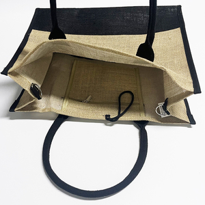 Accept DIY <strong>Custom</strong> Size Logo <strong>Print</strong> Plain Burlap <strong>Jute</strong> <strong>Tote</strong> Shipping Gift <strong>Tote</strong> <strong>Bag</strong> <strong>Jute</strong> Beach <strong>Bag</strong> Handbags for Women Ladies - Product Image 4