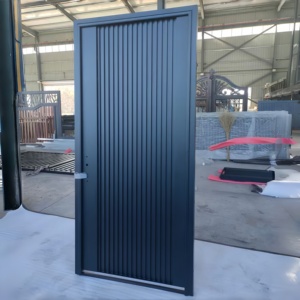 <span class=keywords><strong>Portail</strong></span> de Villa de Luxe Surdimensionné, Design Industriel Automatique en Fer Découpé au <span class=keywords><strong>Laser</strong></span> pour Entrée de Jardin et Cour Extérieure - Product Image 4