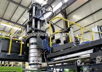 Machine de moulage par soufflage de fabrication de tambour de 220l de boîte de liquide de refroidissement en plastique