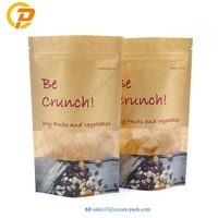 Scellé à la chaleur refermable design vif amandes arachide noix de cajou graines 100g 200g pochette d'emballage de fruits secs
