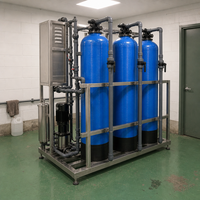 Réservoir de filtration à sable en PRV (Plastique Renforcé de Fibres) industriel, 5000 L/heure, pour dessalement et traitement des eaux en aquaculture