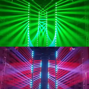 5 * Luces Móviles de Cabeza con Escáner LED de 500W con Blanco Cálido y Rotación Ilimitada para <span class=keywords><strong>DJ</strong></span>, Fiestas, Bodas, Escenarios e Iluminación de Bares - Product Image 6