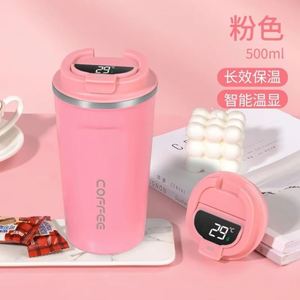 Taza Termo Inteligente Digital de Acero Inoxidable 304, Libre de BPA, con Pantalla LED de Temperatura, Recubrimiento en Polvo, 380 ml/510 ml, Personalizable, para Café y Agua - Product Image 5