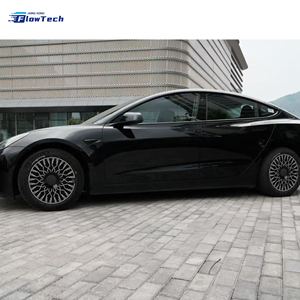 ฝาครอบล้อแบบ Aero สำหรับ Tesla Model Y Model 3 Juniper ขนาด 18 นิ้ว 19 นิ้ว 20 นิ้ว พร้อมการปกป้องขอบล้อเต็มรูปแบบ - Product Image 5