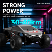 Camion RC 4x4 HY 2,4 GHz à l'échelle 1:16, voiture télécommandée tout-terrain, chargeur, câble USB, portée de 80 m, 3,5 canaux, prêt à l'emploi, expert