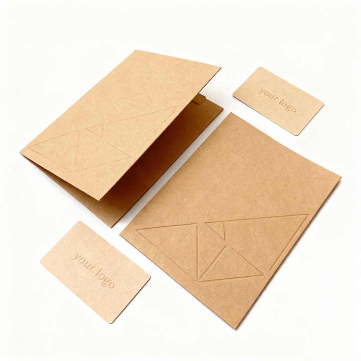 Cardboard Project Folder A4 Size Paper File Folders Cardboard Material for Office Document ...