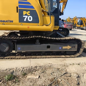 Excavadora Komatsu PC70 de segunda mano importada de Japón, disponible en stock. Excavadora hidráulica de cadenas Komatsu PC70-8 a bajo precio. - Product Image 6